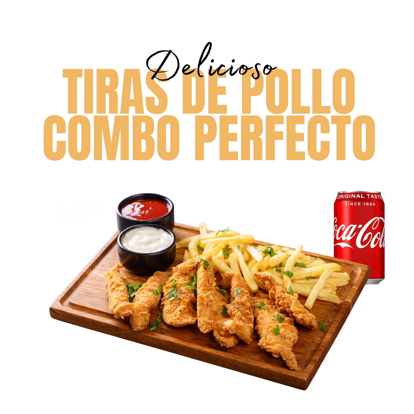 Tiras de Pollo – Combo Perfecto
