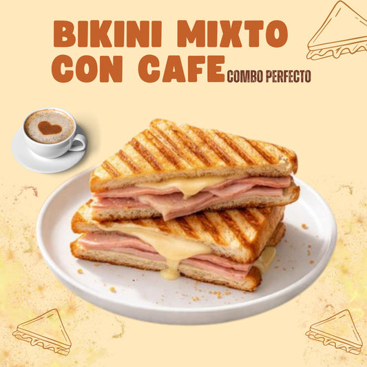 Mixed Sandwich With Coffee