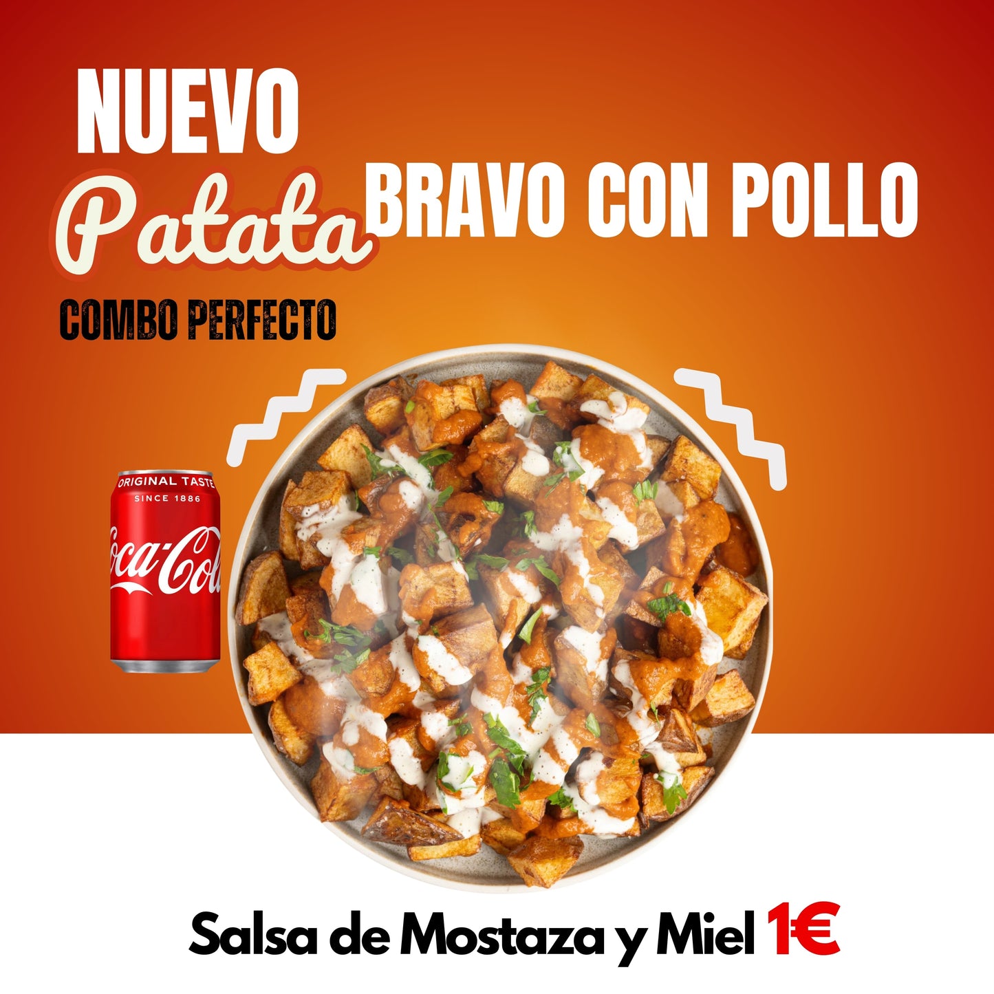 Nuevo Patata Bravo con Pollo – Combo Perfecto