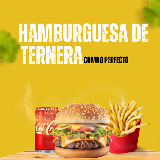 Hamburguesa de Ternera – Combo Perfecto