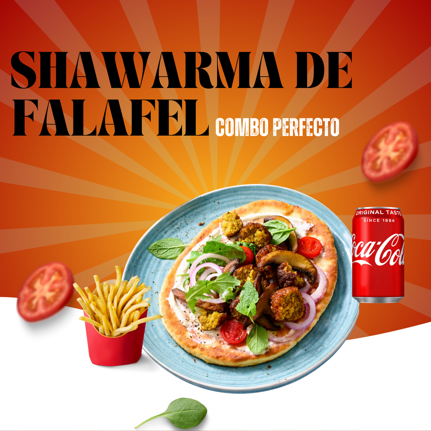 Shawarma de Falafel – Combo Perfecto